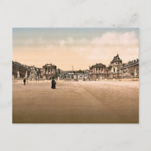 Der Palast, Außenansicht, Versailles, Frankreich k Postkarte