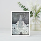 Der Palast der Schneekönigin von Edmund Dulac Postkarte (Stehend Vorderseite)