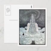 Der Palast der Schneekönigin von Edmund Dulac Postkarte (Vorne/Hinten)