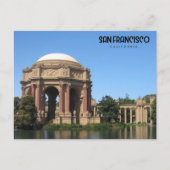 Der Palast der Schönen Künste, CA - Postkarte (Vorderseite)