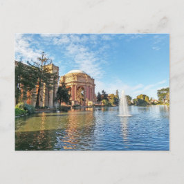 Der Palast der Schönen Künste Kalifornien Postkarte