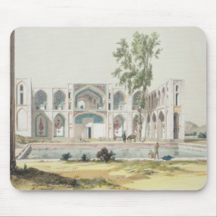 Der Palast der Tchar-Tasche in Isfahan, Persien, Mousepad
