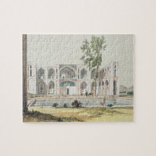 Der Palast der Tchar-Tasche in Isfahan, Persien, Puzzle (Horizontal)