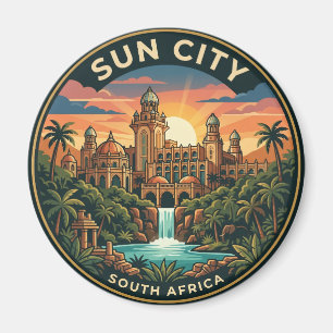 Der Palast der verlorenen Stadt, Sun City Südafrik Magnet