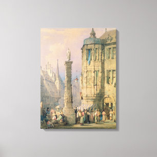 Der Palast des Bischofs, Würzburg Leinwanddruck