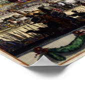 Der Palast des chinesischen Kaisers 166? Poster (Ecke)