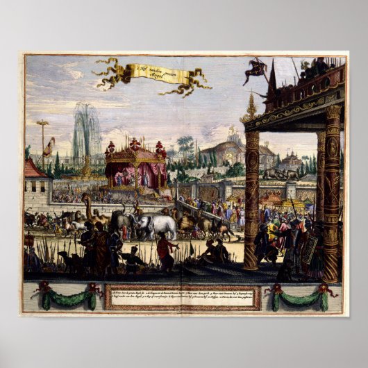 Der Palast des chinesischen Kaisers 166? Poster (Vorne)