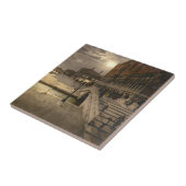 Der Palast des Doges durch Mondschein, Venedig, Fliese (Seite)