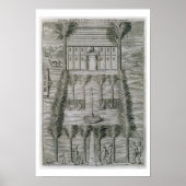 Der Palast des Gouverneurs auf der Insel Dominica Poster (Vorne)