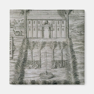 Der Palast des Gouverneurs auf der Insel von Magnet