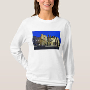 Der Palast des Papstes in Avignon bei Sonnenunterg T-Shirt