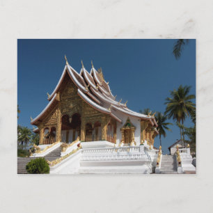 Der Palast in Luang Prabang Postkarte