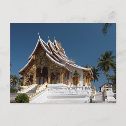 Der Palast in Luang Prabang Postkarte (Vorderseite)