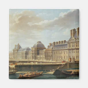 Der Palast und der Garten des Tuileries, 1757 Magnet