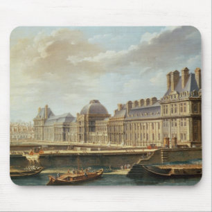 Der Palast und der Garten des Tuileries, 1757 Mousepad