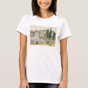 Der Palast und die Gärten von Ashref, Persien, T-Shirt