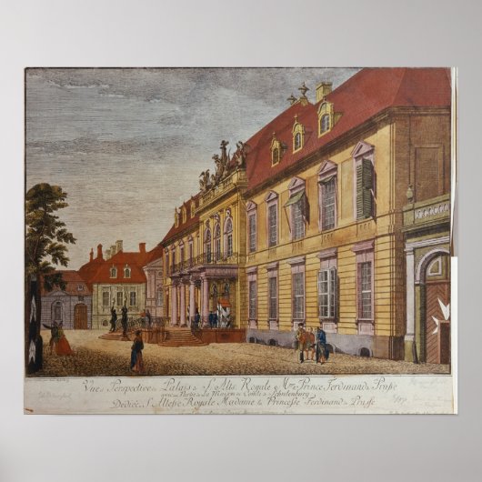 Der Palast von Prinz Ferdinand von Preußen Poster (Vorne)