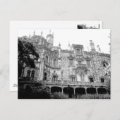 Der Palast von Quinta da Regaleira Postcard Postkarte (Vorne/Hinten)