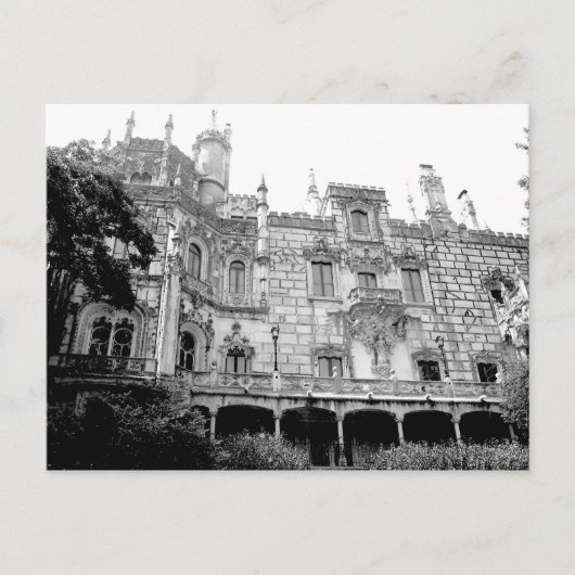 Der Palast von Quinta da Regaleira Postcard Postkarte (Vorderseite)