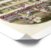 Der Palast von Tippoo Sahib (1749-1799) mit der Pr Poster (Ecke)