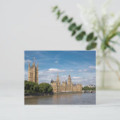 Der Palast Westminster & Lambeth Bridge Postkarte (Stehend Vorderseite)