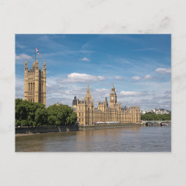 Der Palast Westminster & Lambeth Bridge Postkarte