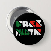 Der palästinensische Widerstand gegen den palästin Button (Vorne & Hinten)