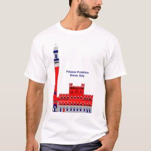 Der Palazzo Pubblico Inspiration - Siena, Italien T-Shirt