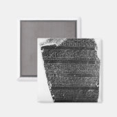 Der Palermo-Stein Magnet (Vorderseite/Rückseite)