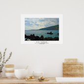 Der Pali ~ Kealakekua Bay Poster (Küche)