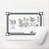 Der Palin Lärm, durch Jeanne Devon Mousepad (Mit Mouse)