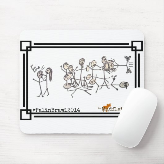 Der Palin Lärm, durch Jeanne Devon Mousepad (Mit Mouse)