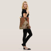 Der Palm Leaf Fan Tasche (Am Model)
