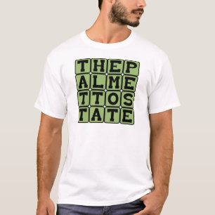 Der Palmetto-Staat, Spitzname von South Carolina T-Shirt