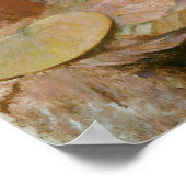 Der Palmwedel-Fächer Poster (Ecke)