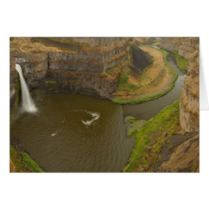 Der Palouse Falls Staat Park liegt 200 Meter hoch