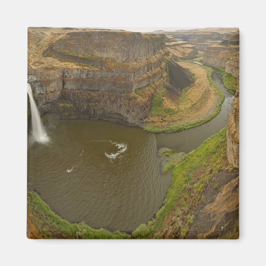 Der Palouse Falls Staat Park liegt 200 Meter hoch Magnet (Vorne)