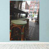 Der Palvillion "Gaye Elise Beda", "New York City, Leinwanddruck (Insitu (Holzboden))