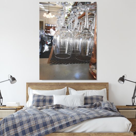 Der Palvillion Leinwanddruck (Insitu (Schlafzimmer))