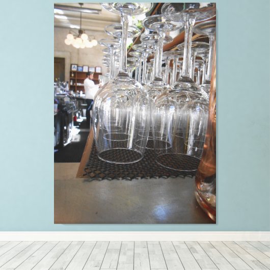 Der Palvillion Leinwanddruck (Insitu (Holzboden))