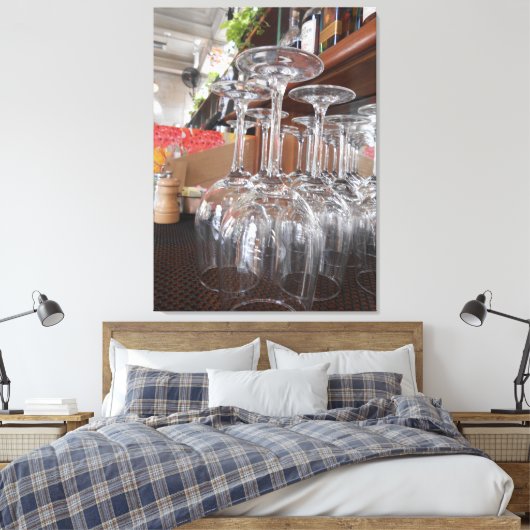 Der Palvillion Leinwanddruck (Insitu (Schlafzimmer))