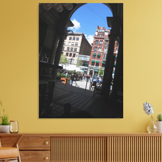 Der Palvillion Leinwanddruck (Insitu (Wohnzimmer))