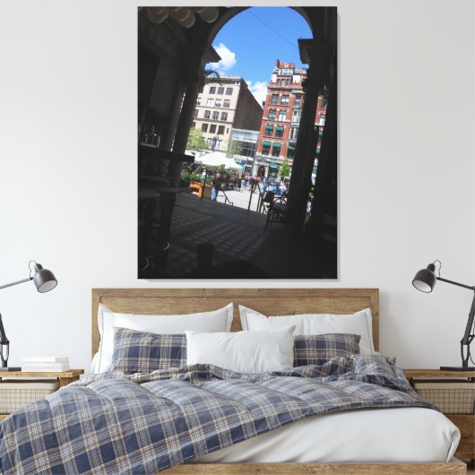 Der Palvillion Leinwanddruck (Insitu (Schlafzimmer))