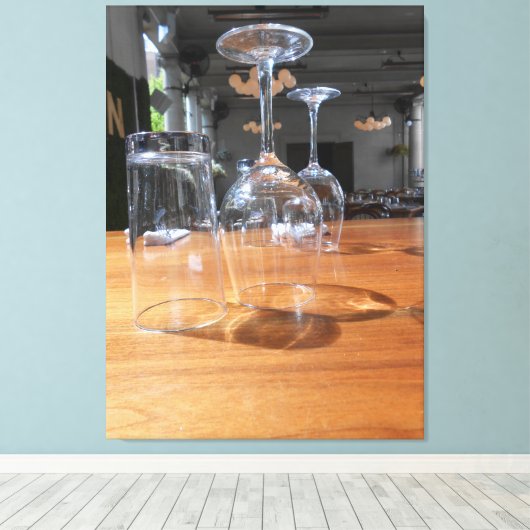 Der Palvillion Leinwanddruck (Insitu (Holzboden))