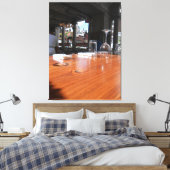 Der Palvillion Leinwanddruck (Insitu (Schlafzimmer))