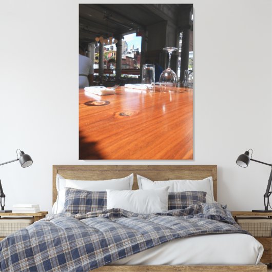 Der Palvillion Leinwanddruck (Insitu (Schlafzimmer))