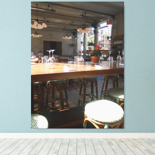 Der Palvillion Leinwanddruck (Insitu (Holzboden))