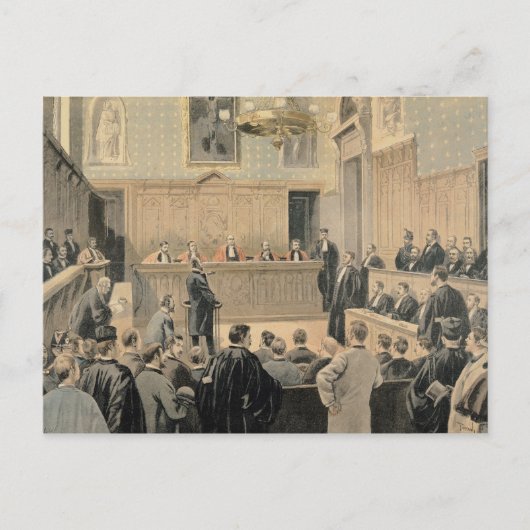 Der Panama-Prozess Postkarte (Vorderseite)