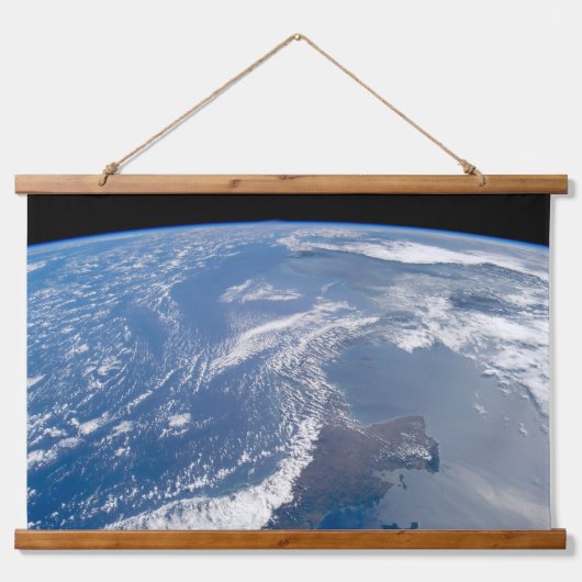 Der Panamakanal. Wandteppich Mit Holzrahmen (Vorne)