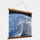 Der Panamakanal. Wandteppich Mit Holzrahmen (Gewinkelt)